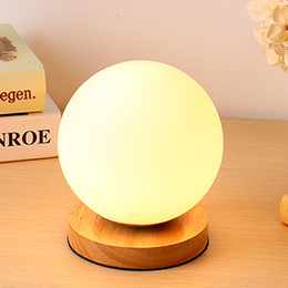 Creative glass ball table lamp