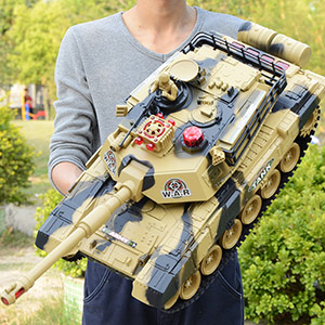 Remote control battle tank toy