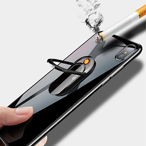 Mobile phone ring lighter