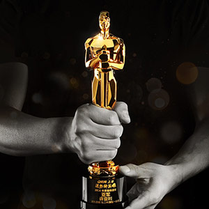 Oscar Best Actor trophy