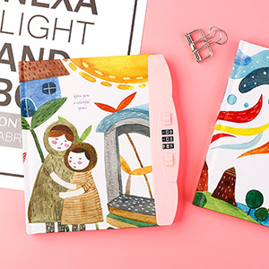 Children's password lock diary