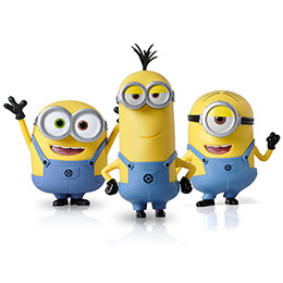 Authentiek Minions poppenbeeldje