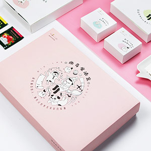 High-value starry sky cookie gift box