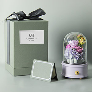 Eternal Rose Music Box