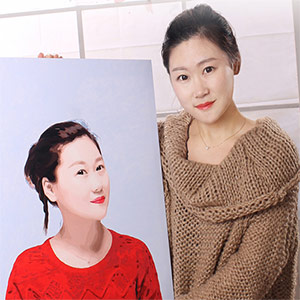 Digital oil painting customization