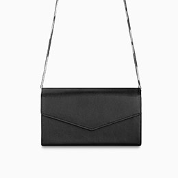 Women's chain leather small square bag