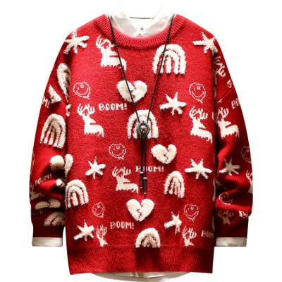 Boys Christmas themed sweater
