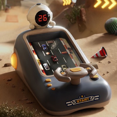 Children's racing game machine