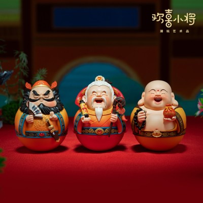 Tumbler God of Fortune Fortune Figure