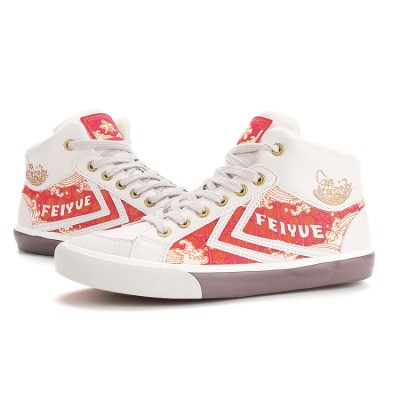 Forbidden City Qingyunyue embroidered canvas shoes