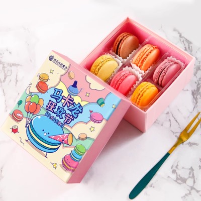 French Macaron Dessert Gift Box