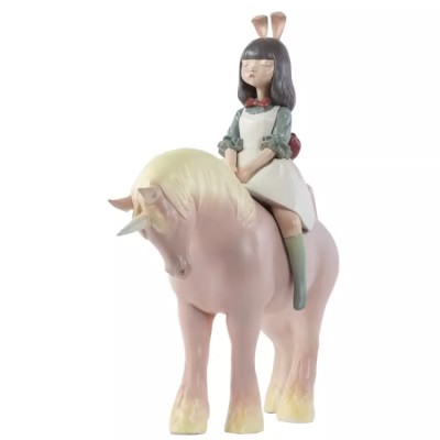 White Night Fairytale Unicorn Ornaments