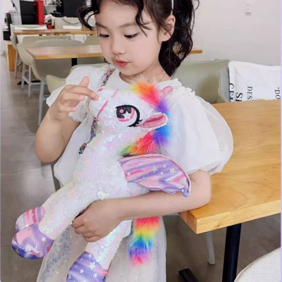 Rainbow Unicorn Girls Bag