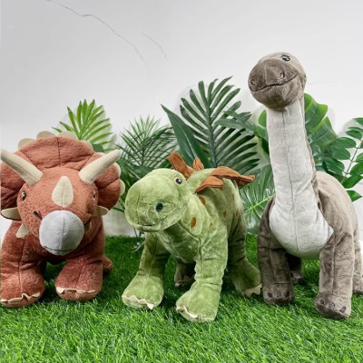 Cute dinosaur plush doll