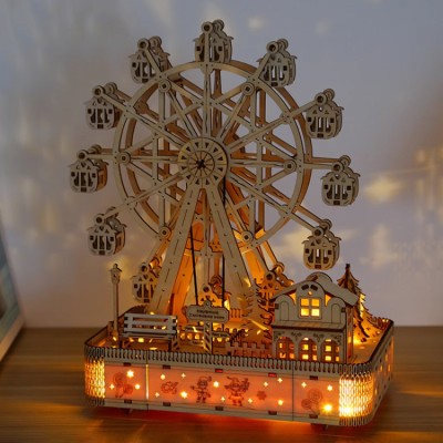 Musical Ferris Wheel Building Blocks Toys