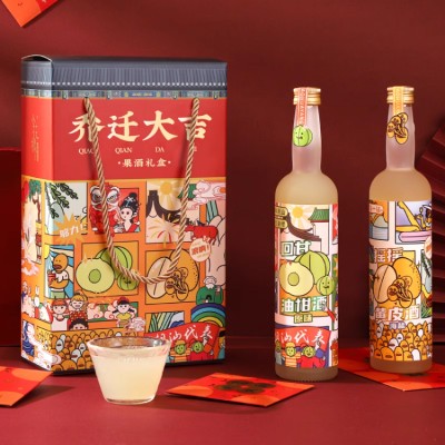 Housewarming Fruit Wine Gift Box