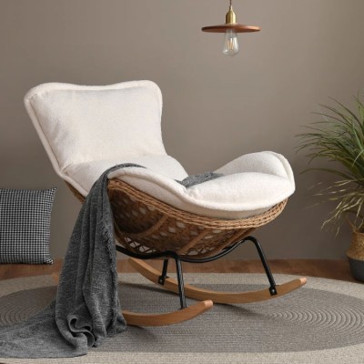 Nordic style lazy leisure rocking chair