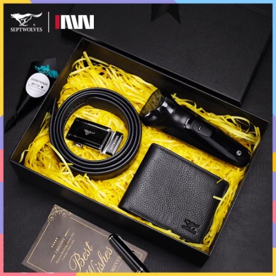 Septwolves wallet belt gift box