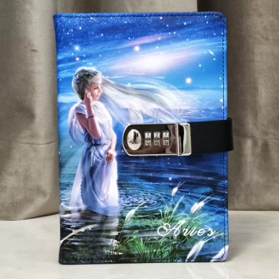 Zodiac Notepad with Lock