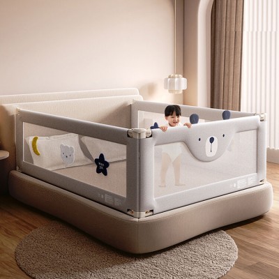 Baby anti-fall bed fence