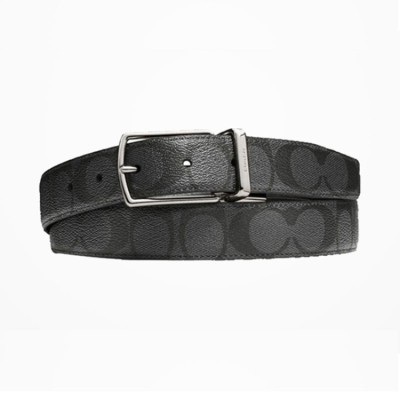 COACH men's leather belt
