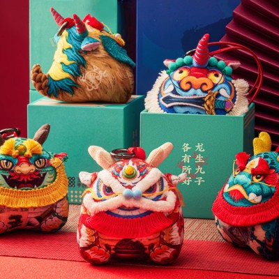 Dragon's Nine Sons kézzel készített tasak díszdoboz