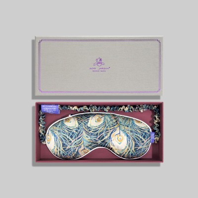 soie jardin7 silk lavender eye mask