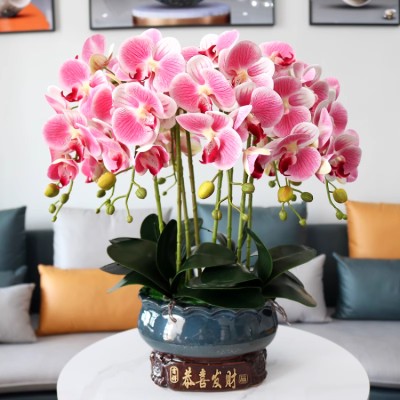 High simulation Phalaenopsis decorative flowers