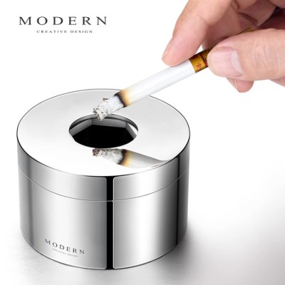 MODERN stainless steel creative ashtray