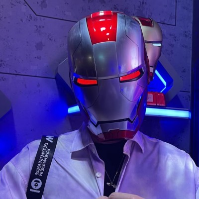 Iron Man wearable transformable helmet