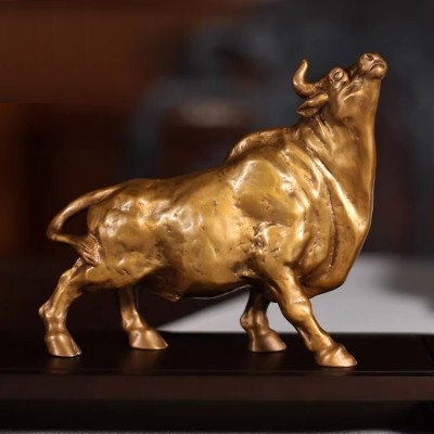 Bronze Bull Ornament