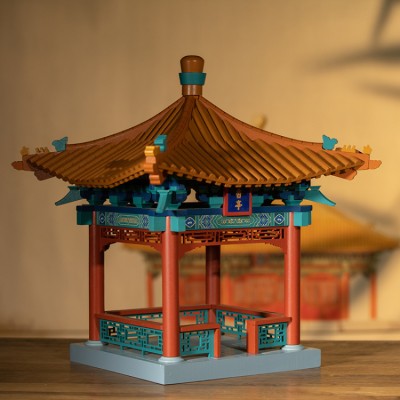 Mortise and tenon assembly model of Ningxiang Pavilion in the Forbidden City