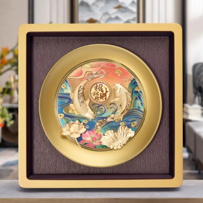 Year after year of abundance, lucky fish ornaments