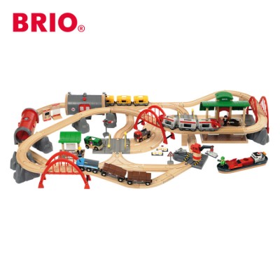 BRIO wooden track train