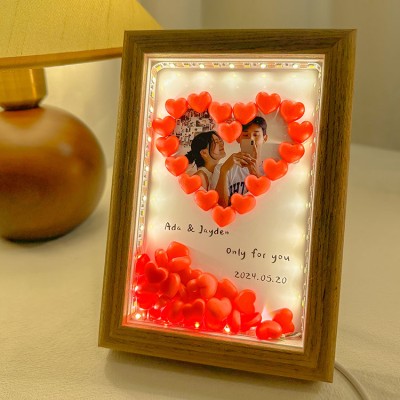 DIY Handmade Love Jigsaw Photo Frame