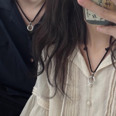 Like a fish in water Koi couple necklace