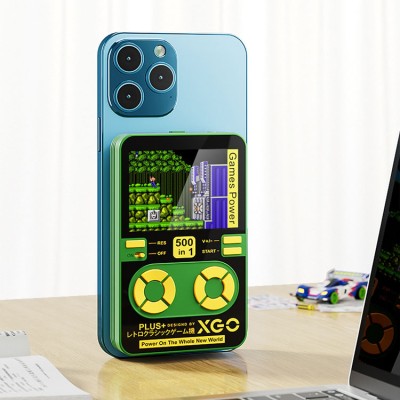 Handheld game console magnetic power bank