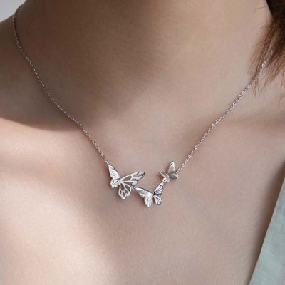 Swarovski Butterfly Necklace