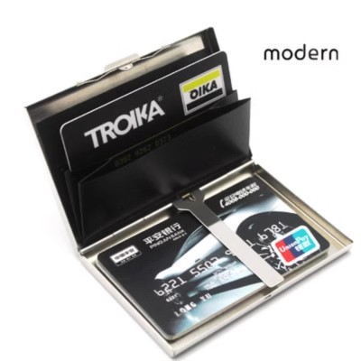 Men's Ultra-thin Stainless Steel Card Holder