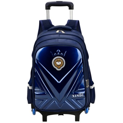 Primary school students' trolley backpack
