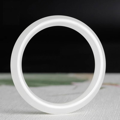 Xinjiang Hetian white jade bracelet