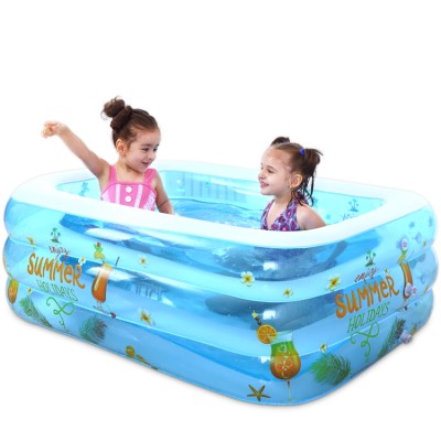 Inflatable baby swimming pool