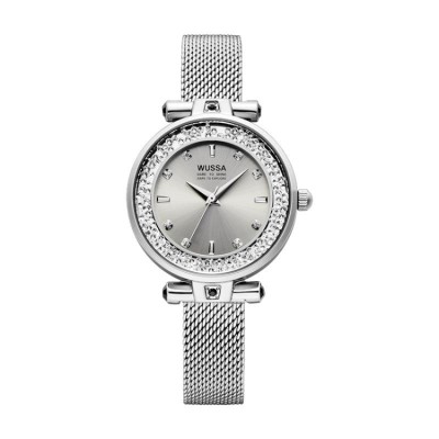 WUSSA Dancing Quicksand Full Diamond Women's Watch