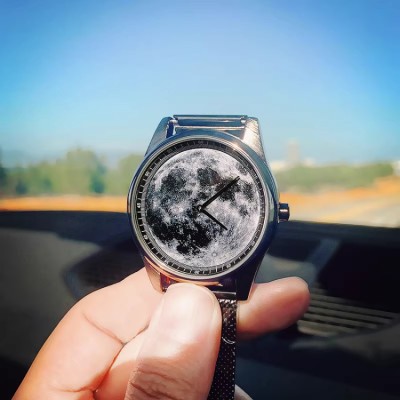Moon Surface Creative Watch