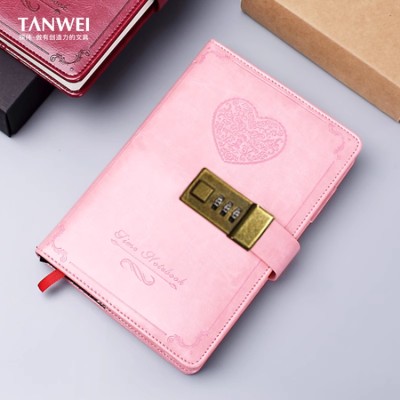 Girly password lock notepad
