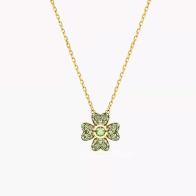 Swarovski four-leaf clover necklace