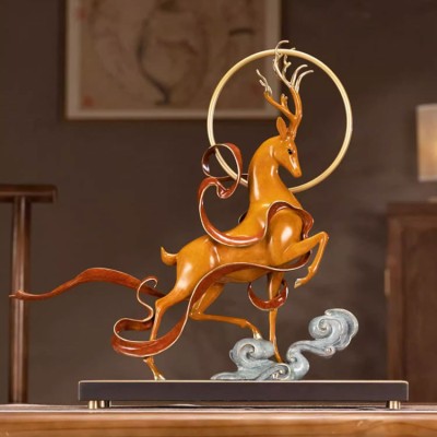 Bronze Deer Ornament