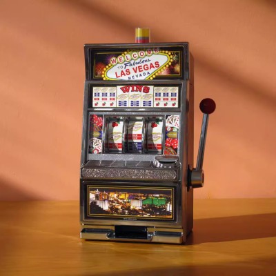 Creative game machine piggy bank