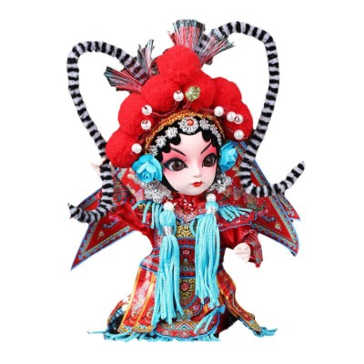 Beijing opera silk doll
