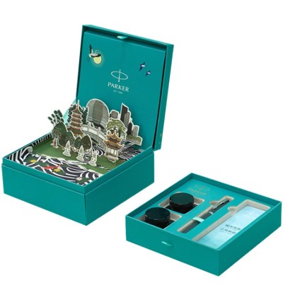 Penna stilografica Parker Jiangnan Metropolitan in scatola regalo